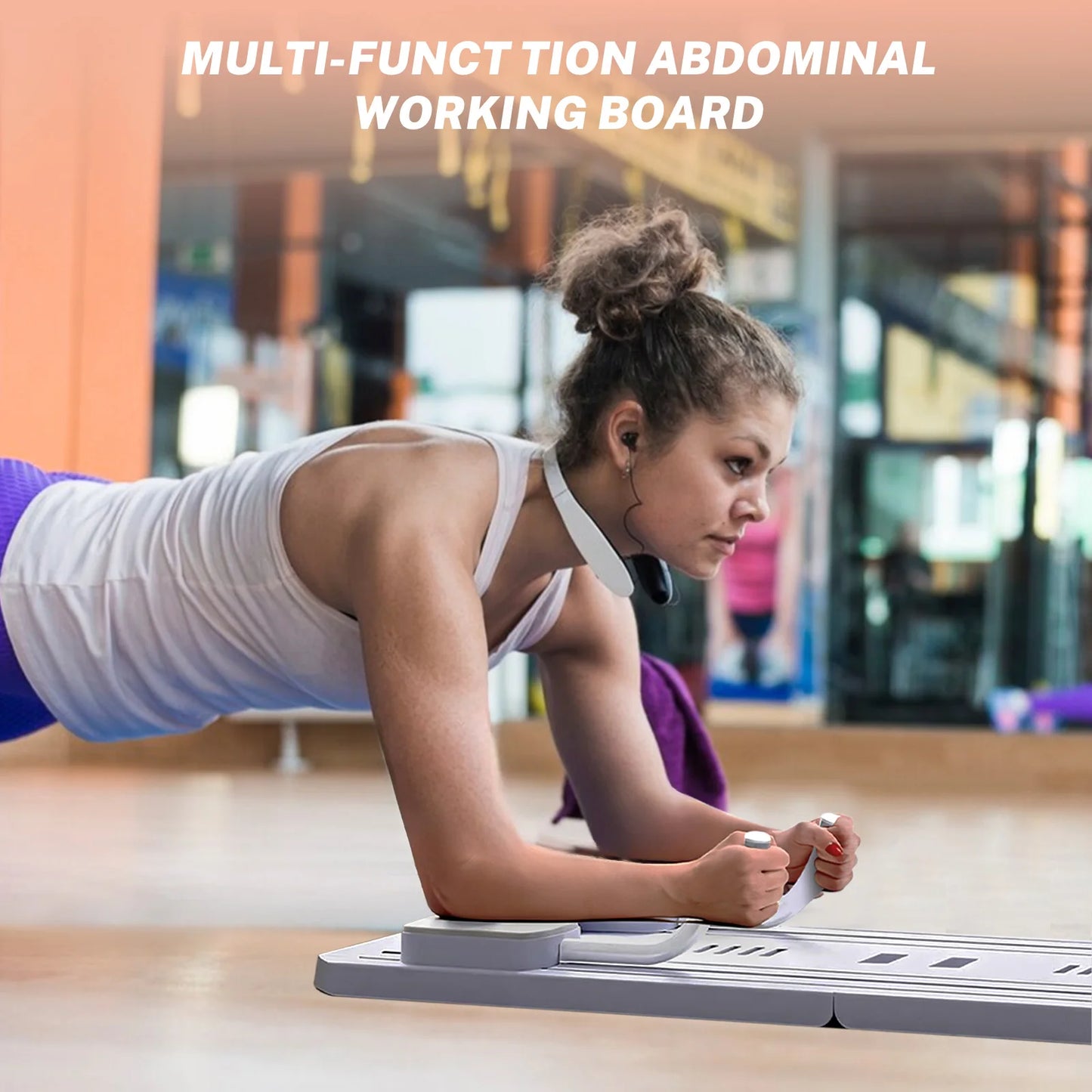 Multi Functional Abdominal Exercise Board Fitness Slimming Tumor Automatic Rebound Leg Arm Multifunctional Adjustment Equipment