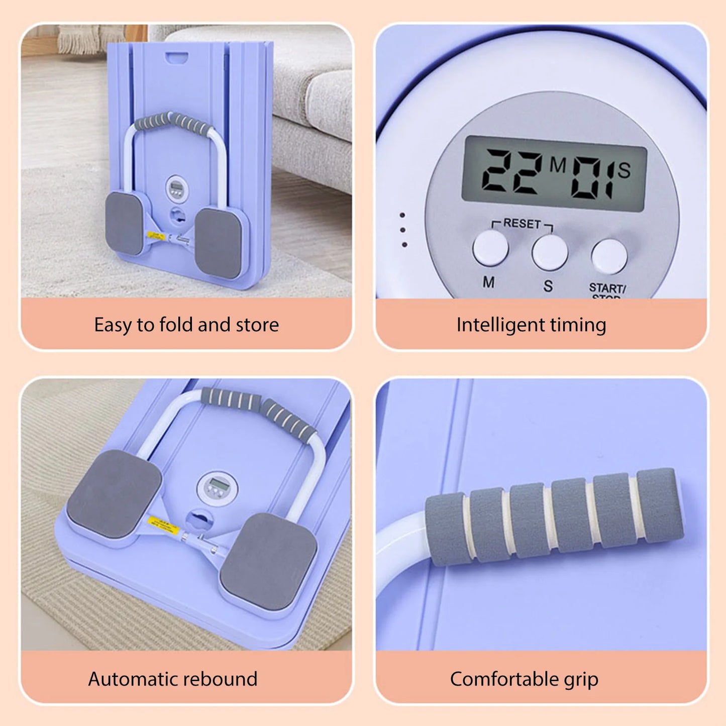 Multi Functional Abdominal Exercise Board Fitness Slimming Tumor Automatic Rebound Leg Arm Multifunctional Adjustment Equipment
