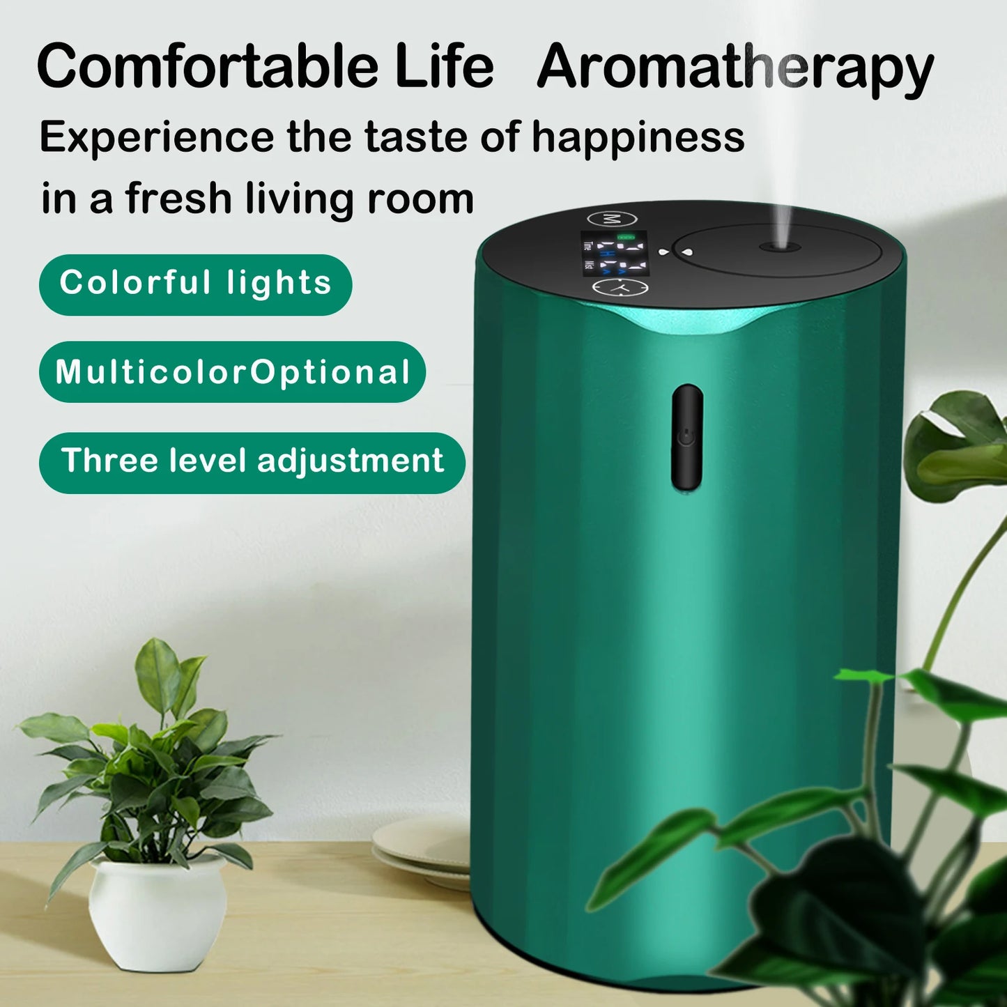 Pure Essential Oils Car Waterless Aromatherapy Diffuser Automatic Fragrance Sprayer Home Rechargeable Essential Oil Diffuser