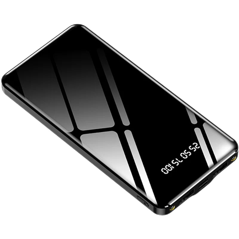Dual Input and Dual Output, 2.1A Fast Charge 10000mAh Latest Power Bank