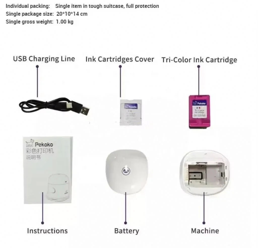 New Inkjet Printers Handheld Portable Mini Inkjet Tattoo Printer Small Mini Printer