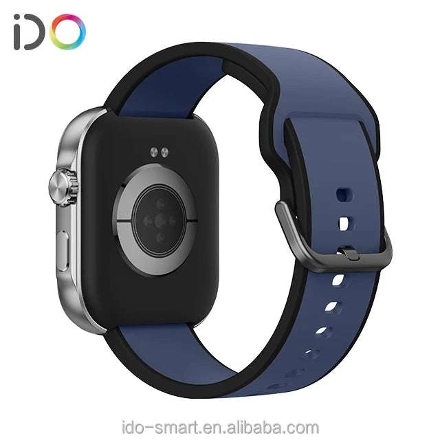410*494 AMOLED Screen 1.99" Square Shape 3ATM Waterproof Wearable Bluetooth One-Key Connection Sleep Tracker Call Reminder