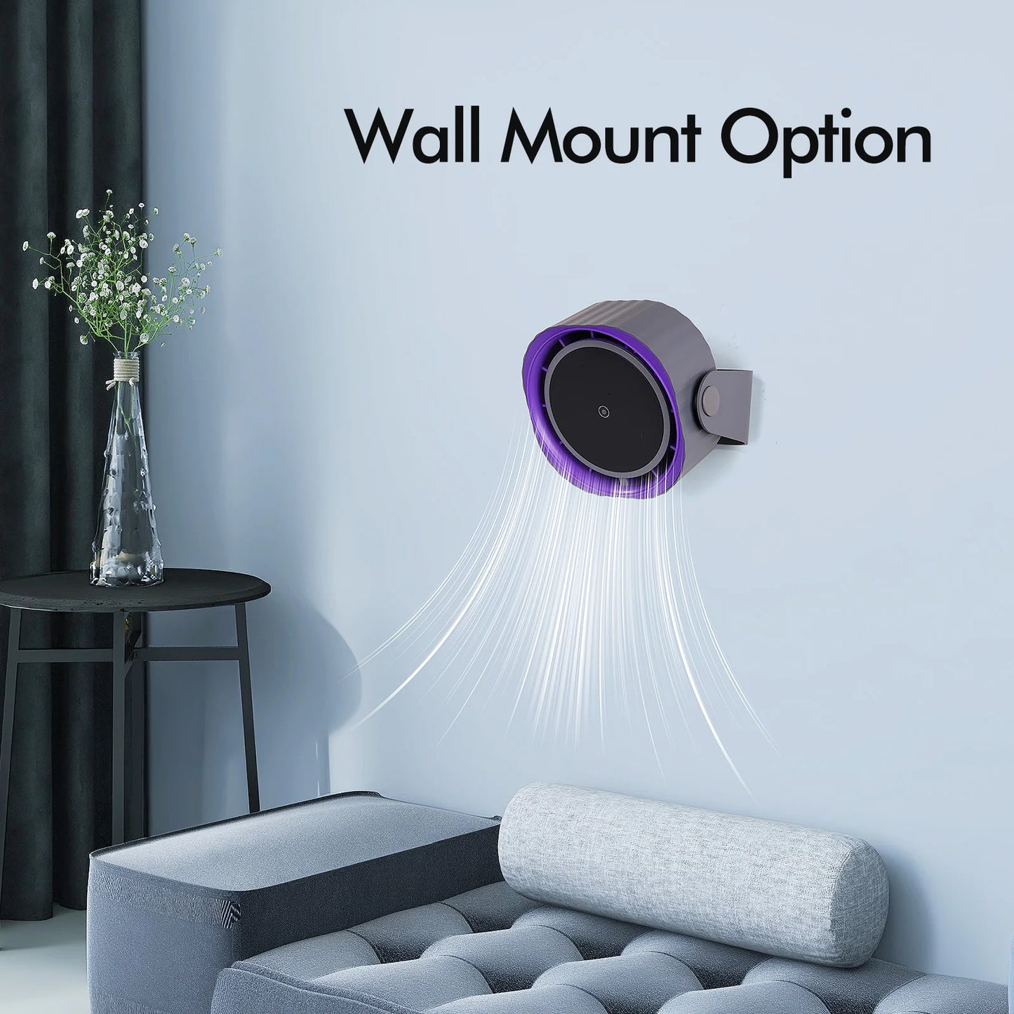 USB Rechargeable High-Speed Portable Adjustable Fan for Office and Outdoor Use Consumer Electronics Product Cooling