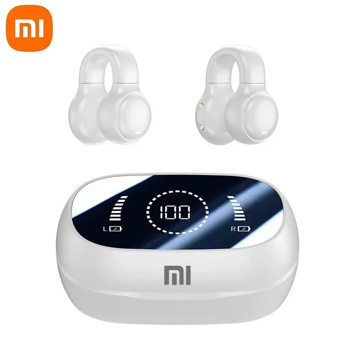 Xiaomi Wireless Earphones Hanging Sports Earphones HIFI-level Sound Quality Smart Fingerprint Touch LED Smart Display Earphones