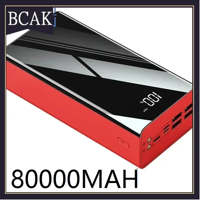 BCAK Brand store Wholesale 80000mAh BCAK Large-capacity Fast Charging 60000mAh Fast Charging Outdoor 100000mAh Mobile Power