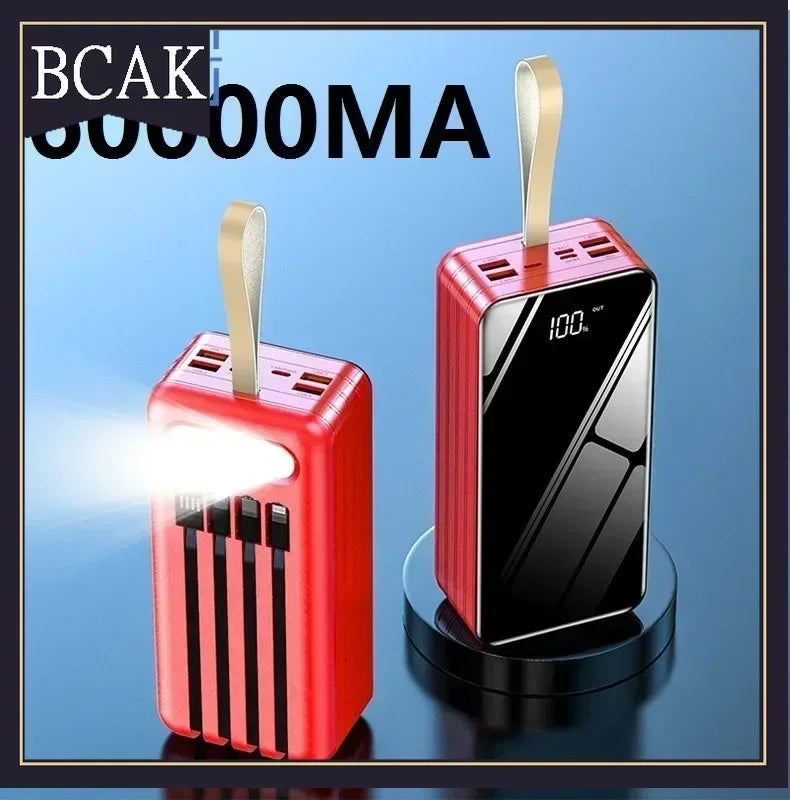 BCAK Brand store Wholesale 80000mAh BCAK Large-capacity Fast Charging 60000mAh Fast Charging Outdoor 100000mAh Mobile Power