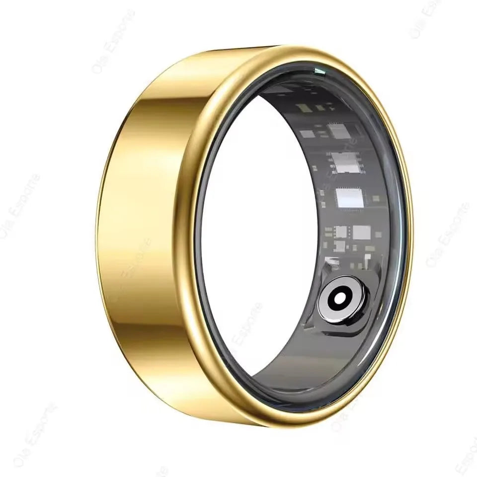 Smart Wellness Ring – Track Sleep, Heart & Sports in Style, IP68 Waterproof