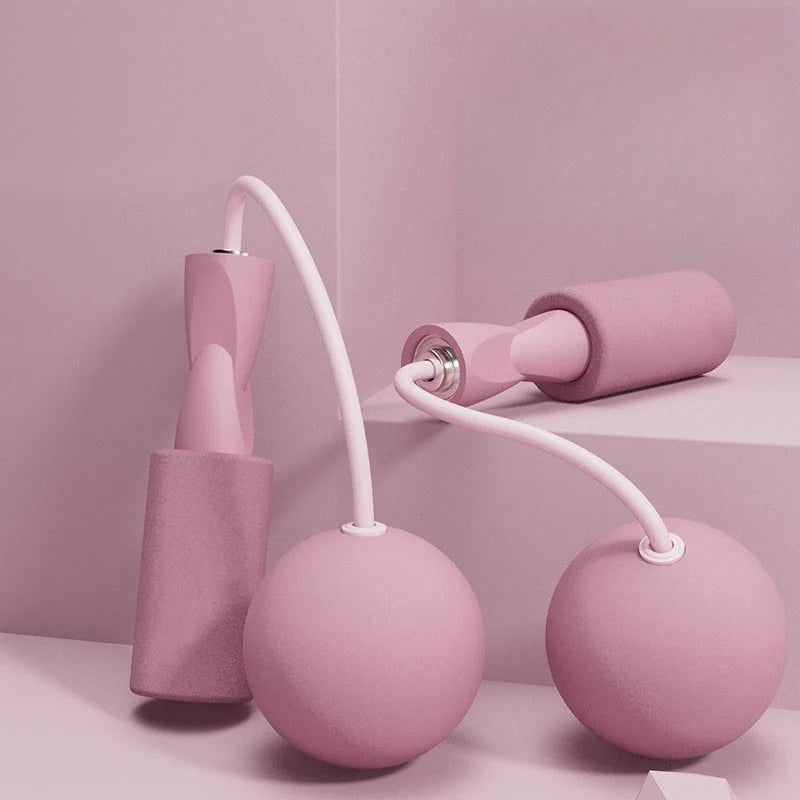 With Heavy Ball Cordless Skipping Rope Yoga Boxing Sport and Fitness Training Aerobics Portable Fast Jump Rope for Woman and man