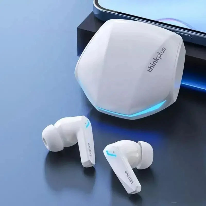 Lenovo GM2Pro Wireless Bluetooth Headset LED Light Waterproof Noise Cancelling Earbuds Wireless Headphones Bluetooth Earphones