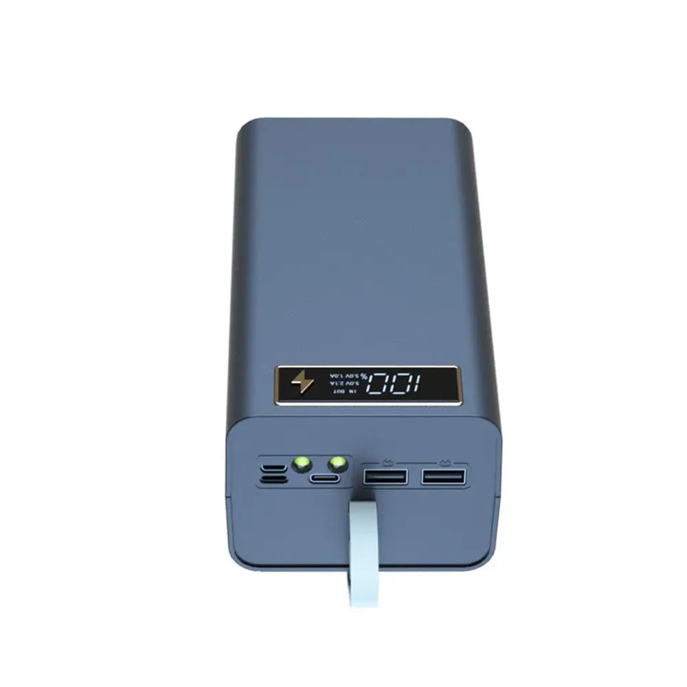 21x18650 Battery Storage Box Charge18650 Battery Power Bank Case Shell with LED Light