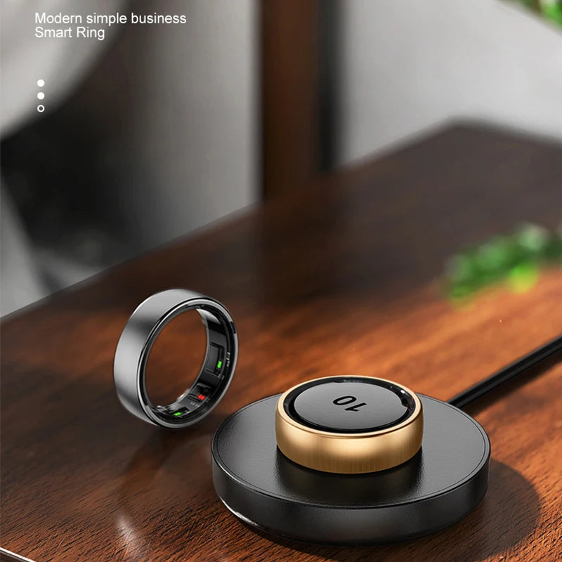 Smart Ring 2025 NEW R10 Smart Ring with Gesture Control 5ATM Waterproof Health Tracker Health Ring Smart Monitor q ring smart