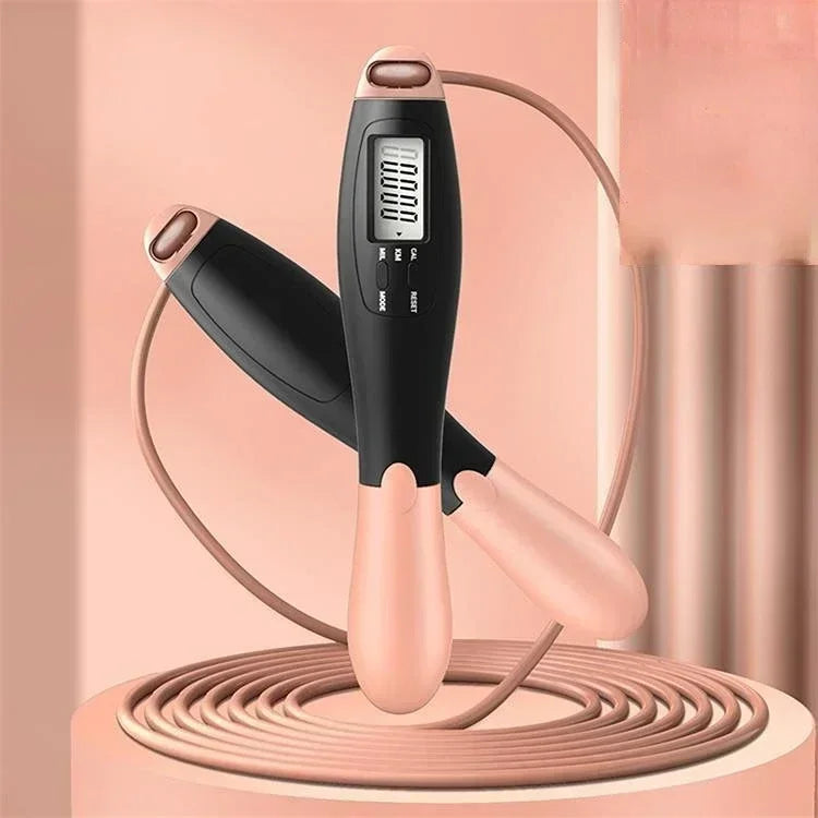 Counting Jump Rope ball Steel PVC Skipping Rope Exercise Adjustable Cordless jump rope Fitness gym Training Home Sport Equipment