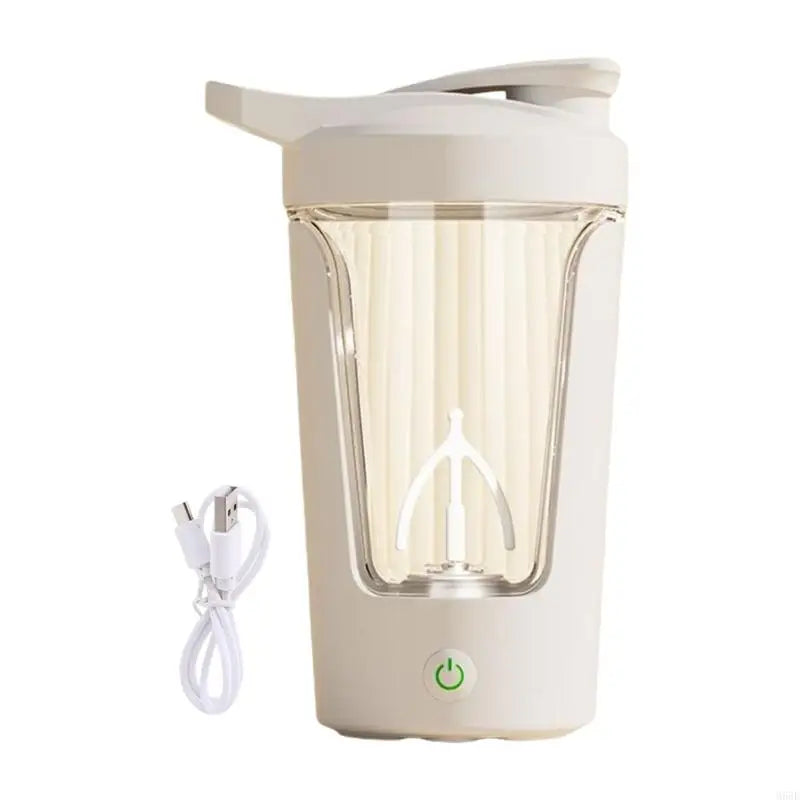 450ml Automatic Mixing Cup Stirring Mug Coffee Milk Cup for Travel Home M68E