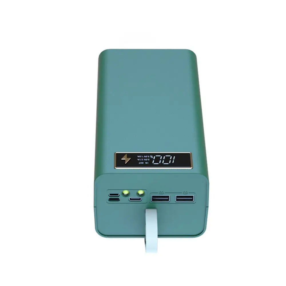 21x18650 Battery Storage Box Charge18650 Battery Power Bank Case Shell with LED Light
