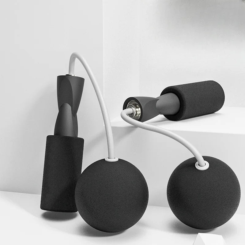 With Heavy Ball Cordless Skipping Rope Yoga Boxing Sport and Fitness Training Aerobics Portable Fast Jump Rope for Woman and man