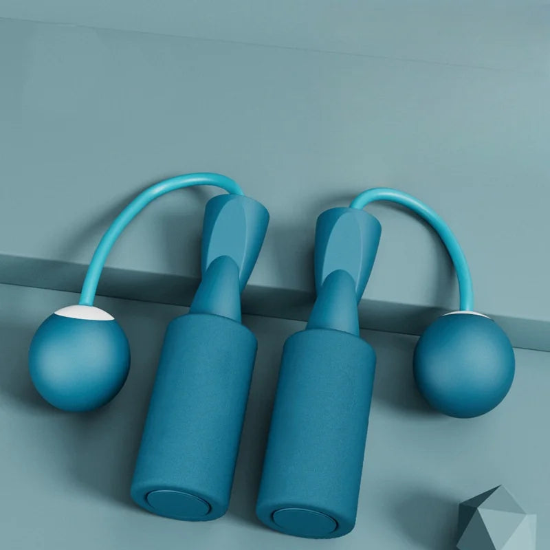 With Heavy Ball Cordless Skipping Rope Yoga Boxing Sport and Fitness Training Aerobics Portable Fast Jump Rope for Woman and man