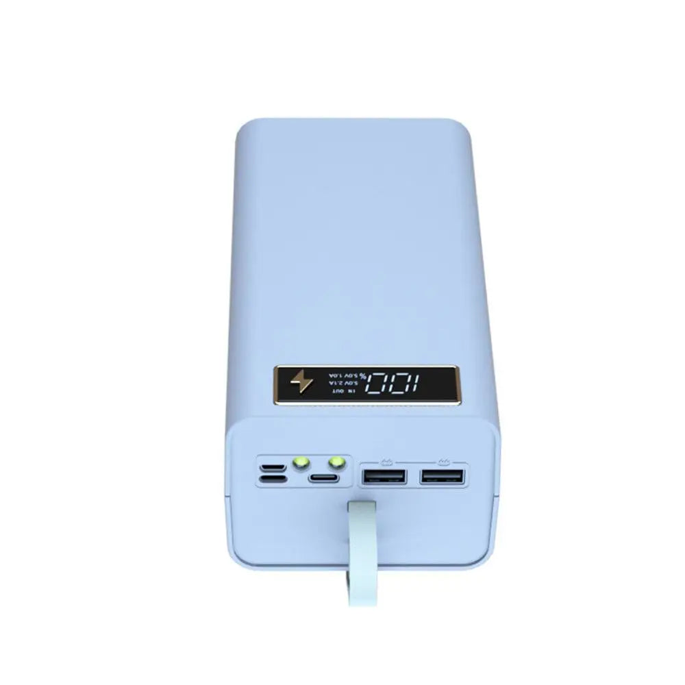 21x18650 Battery Storage Box Charge18650 Battery Power Bank Case Shell with LED Light