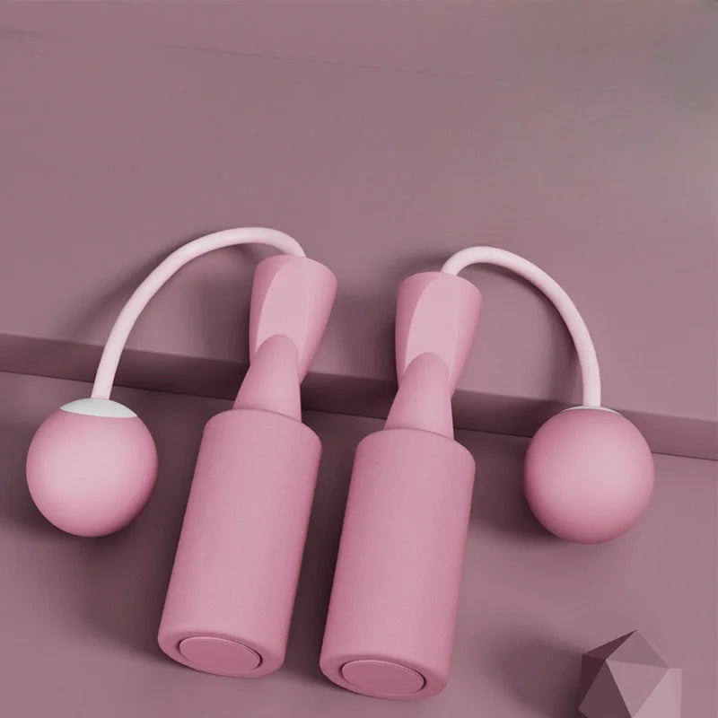 With Heavy Ball Cordless Skipping Rope Yoga Boxing Sport and Fitness Training Aerobics Portable Fast Jump Rope for Woman and man