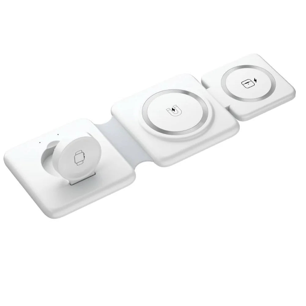 40W 3in1 Magnetic Wireless Charger Pad Stand for iPhone15 14 13 12 Pro Max Airpods iWatch 8 Fast Wireless Charging Dock Station