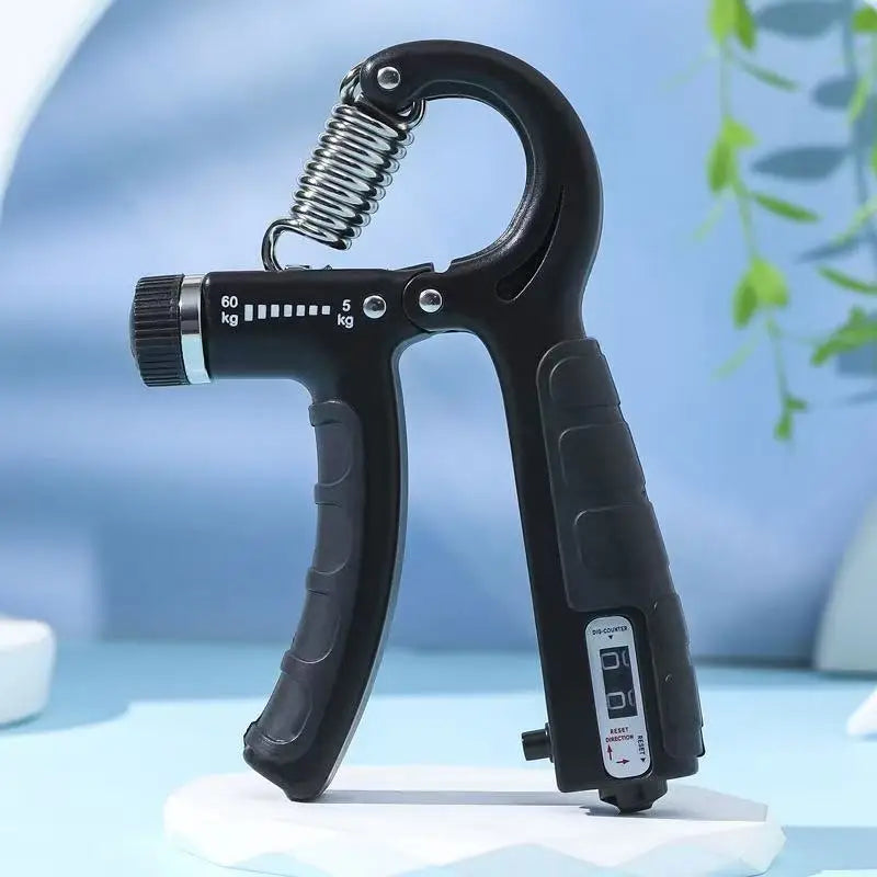 5-60kg Adjustable Hand Grip Strengthener Hand Grip Trainer With Counter Wrist Forearm And Hand Exerciser For Muscle Building