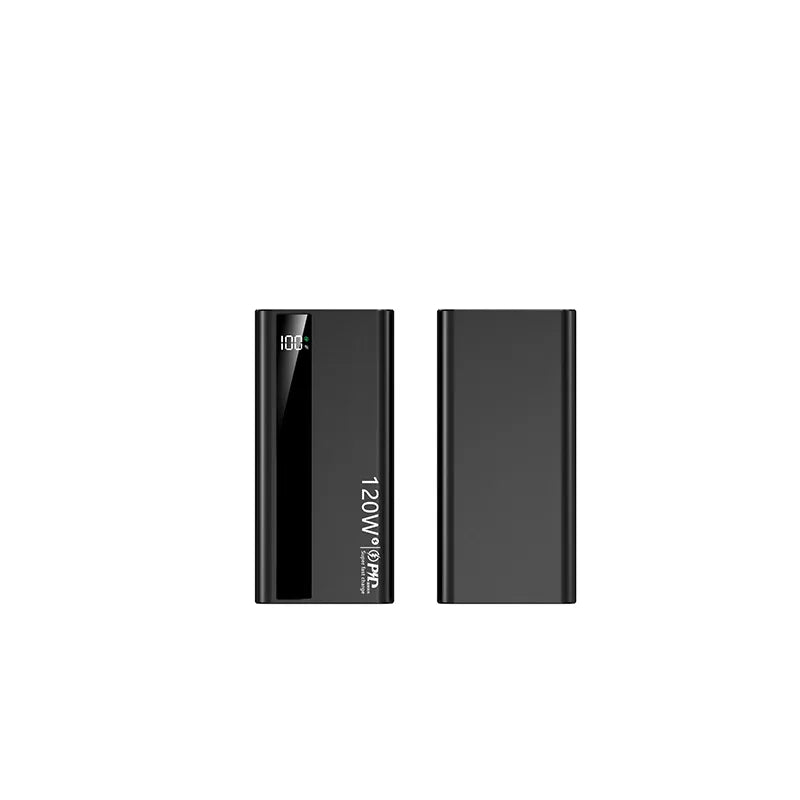 Ultra-thin 120W Super Fast Charging 20000mAh Power Bank with Digital Display Mobile Power Supply Suitable for IPhone Xiaomi