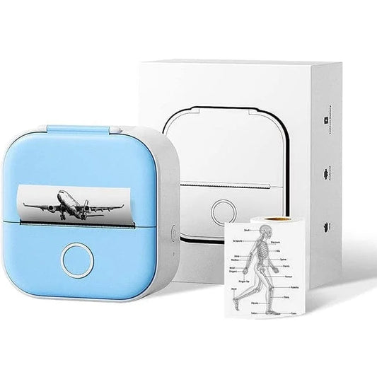 Phomemo T02 Mini Thermal  Portable Photo Printer for Children IOS Compatibility Printing Study Notes Pictures Stickers