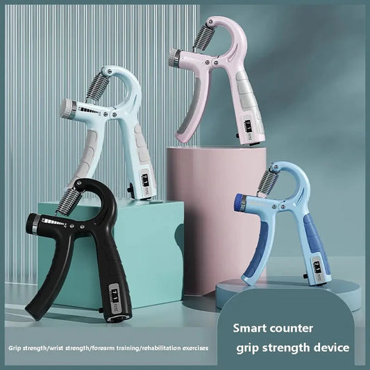 5-60kg Adjustable Hand Grip Strengthener Hand Grip Trainer With Counter Wrist Forearm And Hand Exerciser For Muscle Building